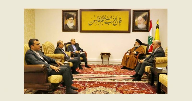 Nasrallah meets Iran's foreign minister in Beirut