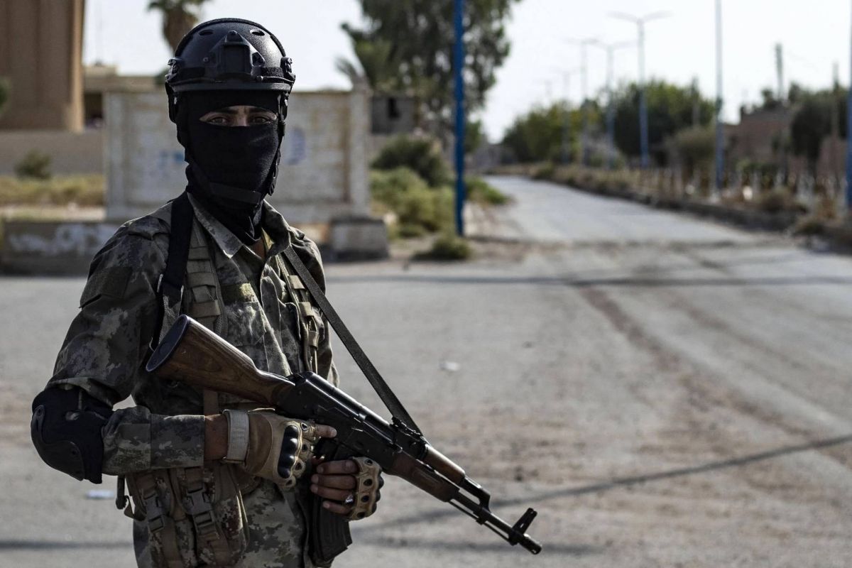 US-backed Kurdish forces says six fighters killed in drone strike on US base