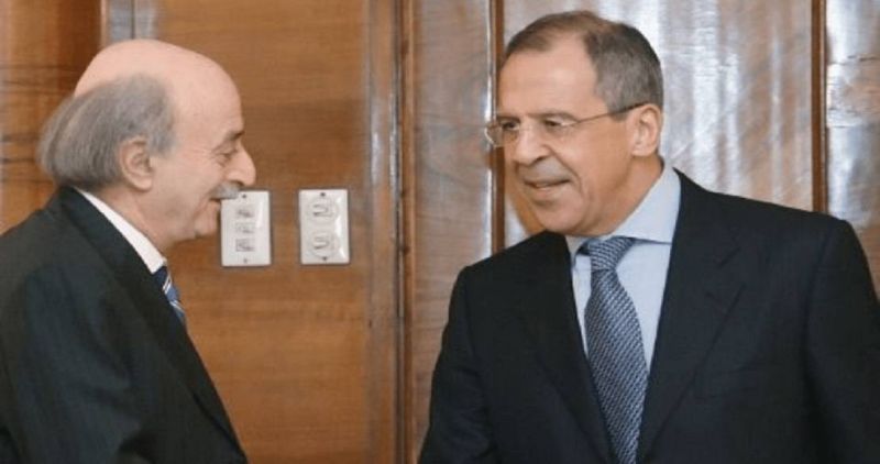 Russia 'refuses' any escalation of the conflict and any involvement of Lebanon, Lavrov tells Joumblatt