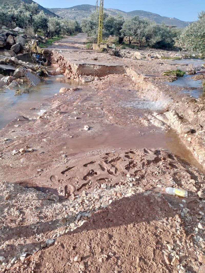 Devastation in Akkar following torrential rains