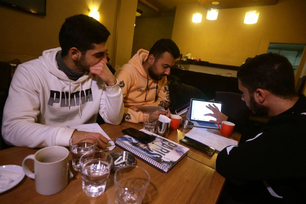 A Damas, les cafés sont le refuge des étudiants et des employés