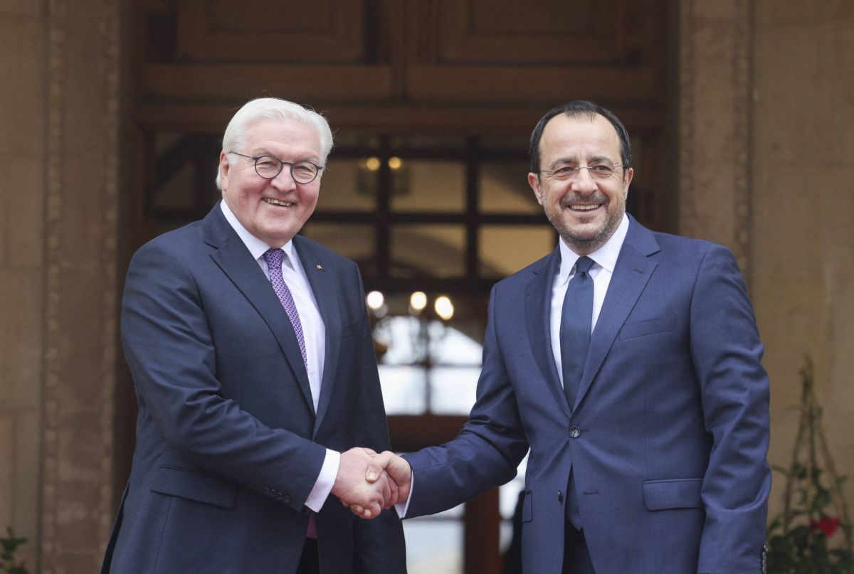 A Nicosie, le président allemand qualifie d'