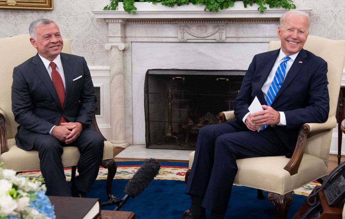 Biden reçoit le roi de Jordanie, partisan d'un cessez-le-feu, pour parler de Gaza