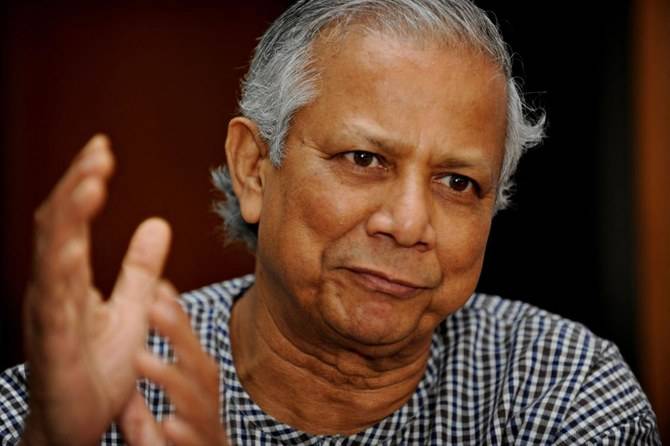 Le prix Nobel bangladais Muhammad Yunus dénonce une 