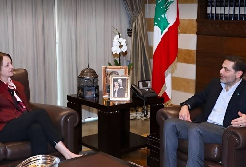 Saad Hariri meets with US Ambassador Lisa Johnson