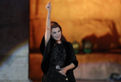 Majida el-Roumi : liberté, égalité, sainteté. Photo d’archives AFP