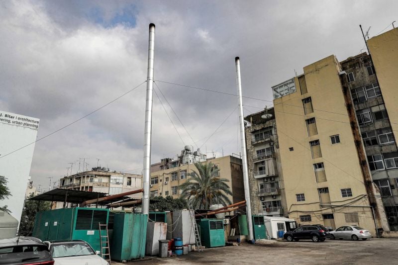 À Beyrouth, « la pollution due aux générateurs a doublé depuis 2017 »