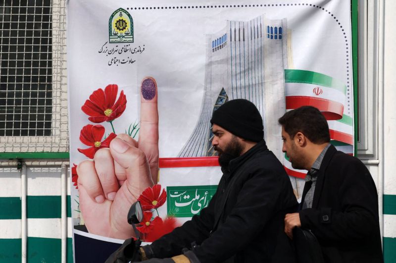 'Become stronger': Iranians urged to vote as Mideast tensions soar