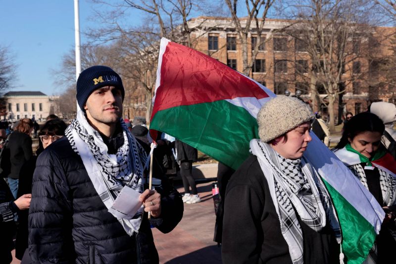 Biden faces protest vote over Gaza in Michigan primary contest