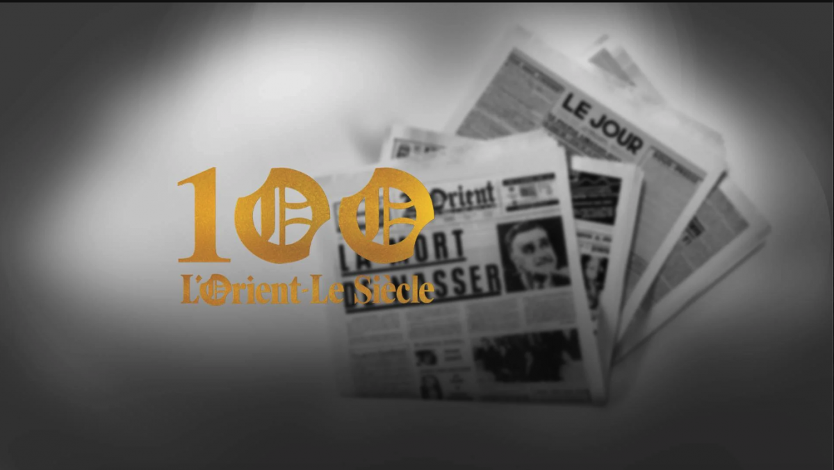 L'Orient-Le Jour: 100 years L'Orient-Le Jour: 100 years
