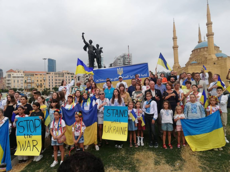 Les Ukrainiens du Liban assistent à l'agonie de leur pays, après deux ans de guerre avec la Russie
