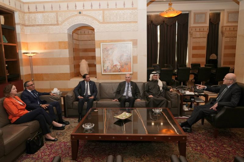 Les partis libanais sont « engagés et désireux » d'élire un président, affirme l'ambassadeur égyptien à Mikati