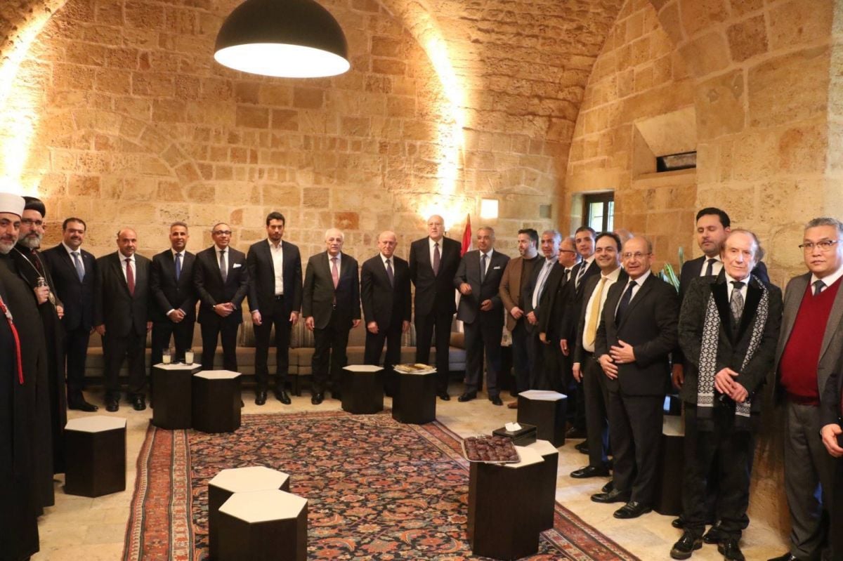 Mikati accueille plusieurs diplomates pour célébrer la désignation de Tripoli comme capitale arabe de la culture 2024