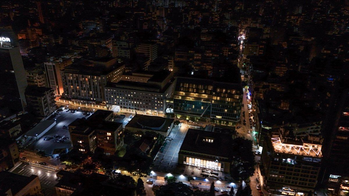 Les alentours de l’AUB et de l’AUBMC éclairés avec Rebirth Beirut Les alentours de l’AUB et de l’AUBMC éclairés avec Rebirth Beirut