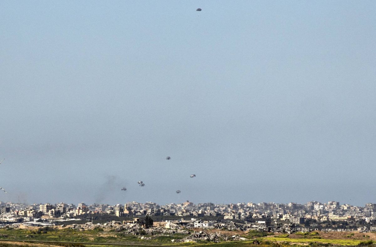 US cargo planes airdrop more aid for Gaza US cargo planes airdrop more aid for Gaza