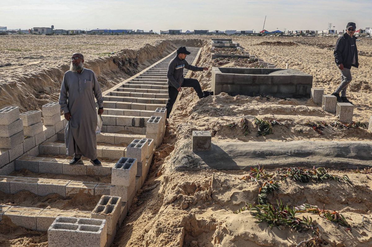 Gaza government says Israel returned 47 exhumed bodies