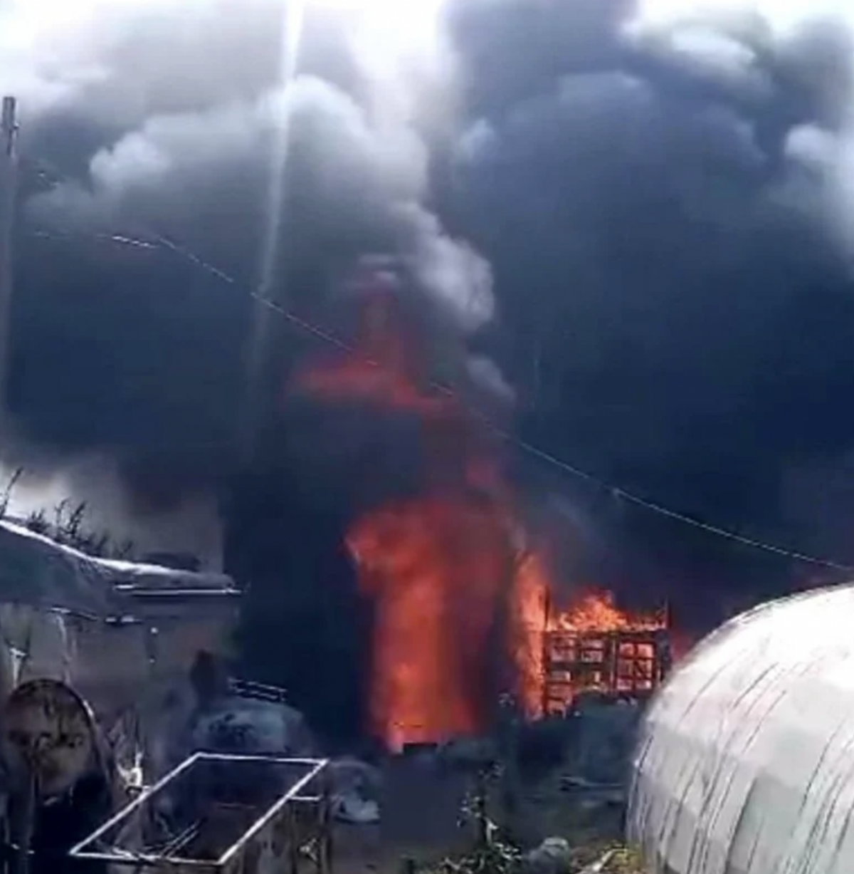 Oil pipeline catches fire in Minyeh due to oil leak, no casualties Oil pipeline catches fire in Minyeh due to oil leak, no casualties