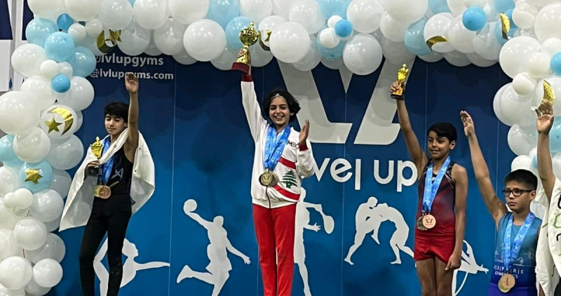 Les jeunes gymnastes libanais brillent à Dubaï