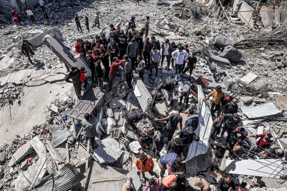 Health ministry in Gaza says war death toll at 31,988