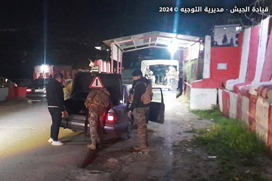 Lebanese Army arrests 31 in the north amid uptick in gun violence