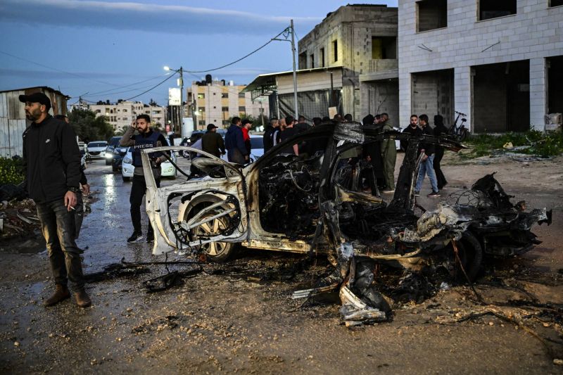 Frappe israélienne sur une voiture à Jénine: 3 morts, selon l'Autorité palestinienne