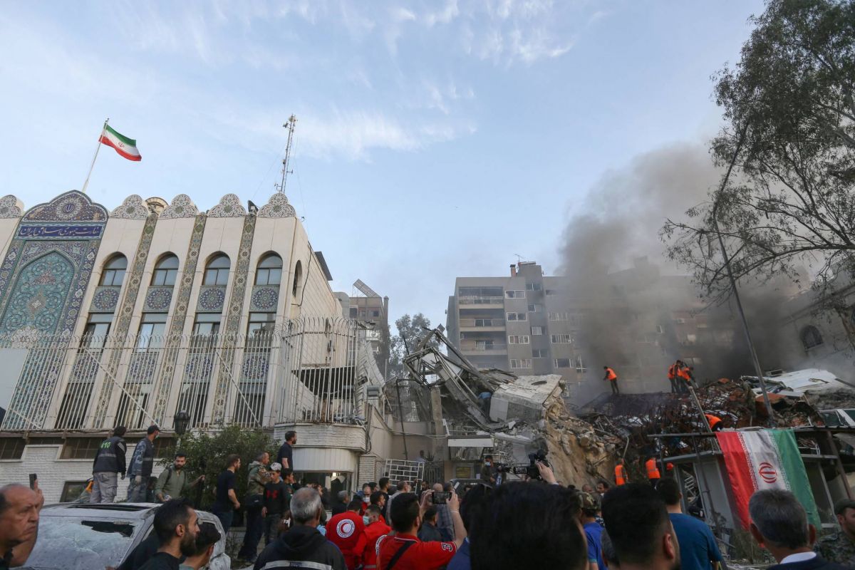 Iran says seven IRGC members killed in Israel strike on Syria consulate Iran says seven IRGC members killed in Israel strike on Syria consulate