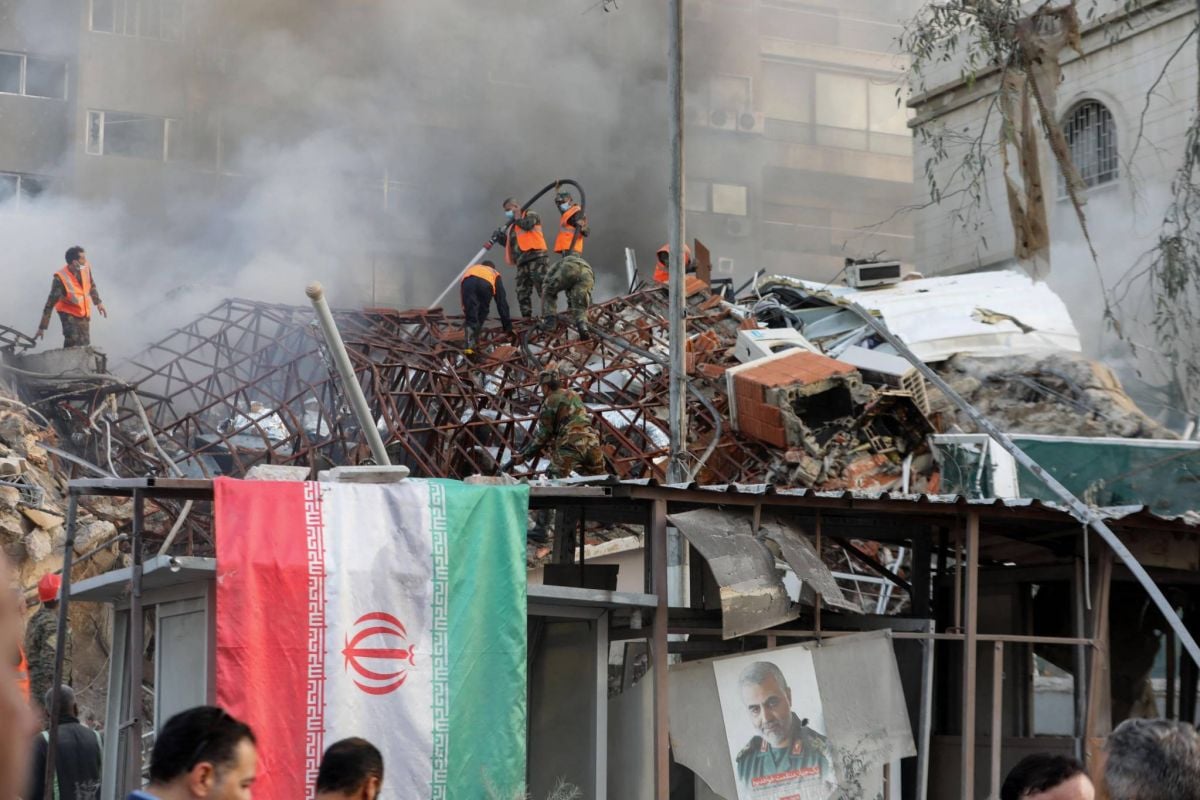 Lebanon 'strongly condemns' Israeli air strikes on Iranian consulate in Damascus