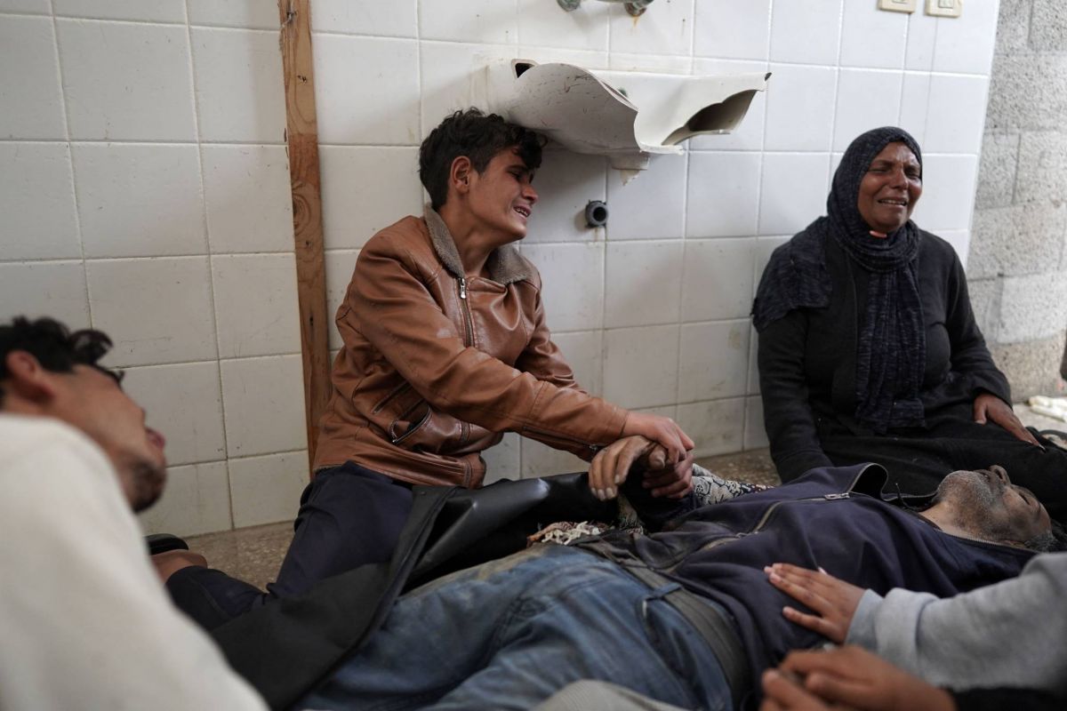 Health ministry in Gaza says war death toll at 32,845