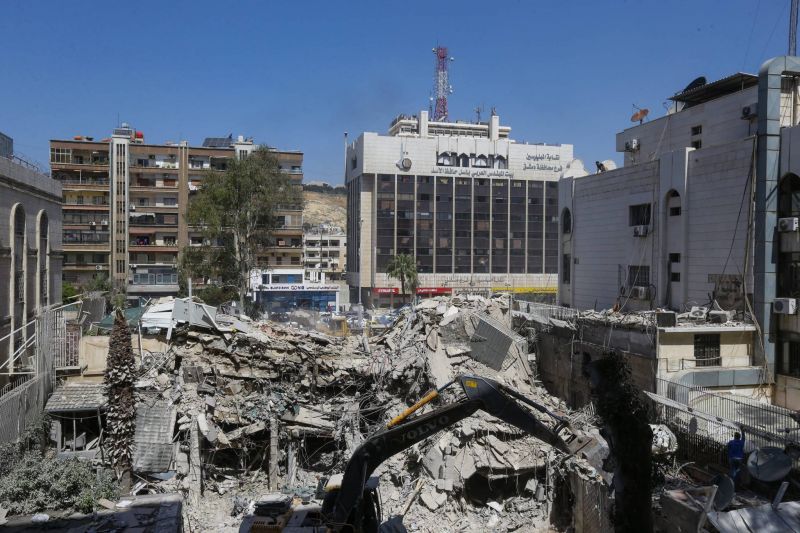 Iran media say death toll rises to 13 in Syria consulate strike