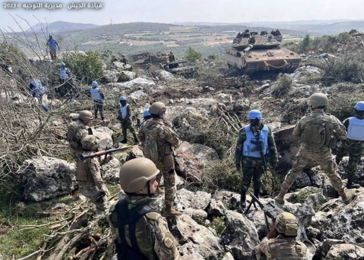Une base de l'armée libanaise touchée par une frappe israélienne à Aïta el-Chaab Une base de l'armée libanaise touchée par une frappe israélienne à Aïta el-Chaab
