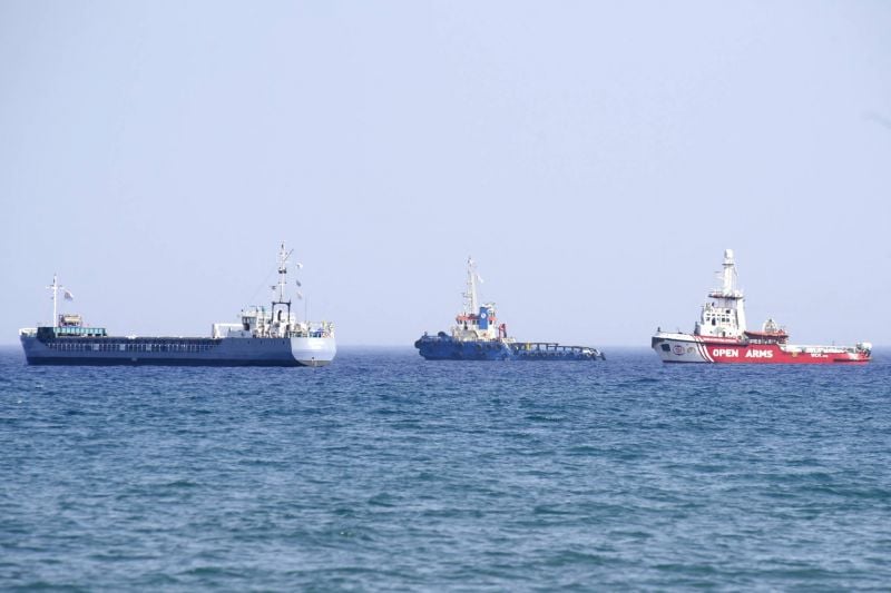 Départ de Chypre d'un deuxième bateau amenant de l'aide à Gaza
