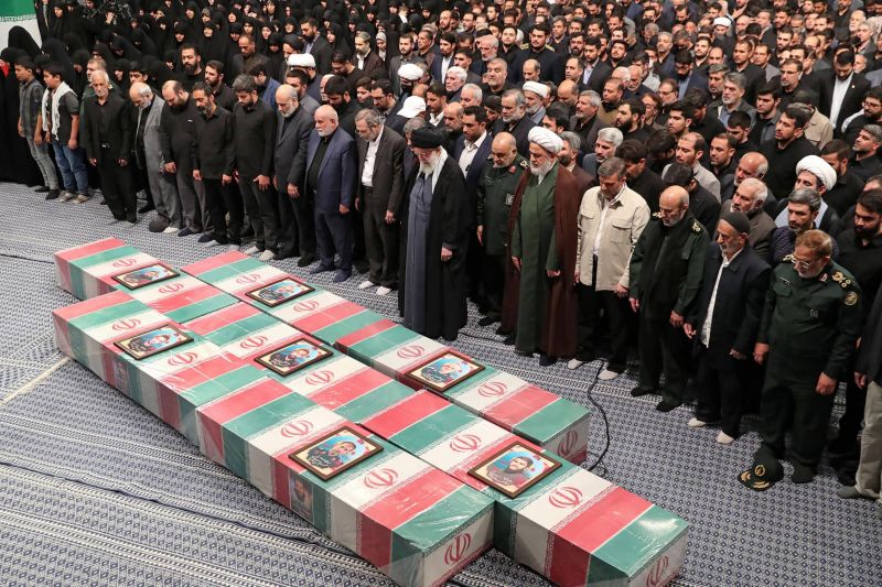 Iran pays homage to Guards killed in Syria strike