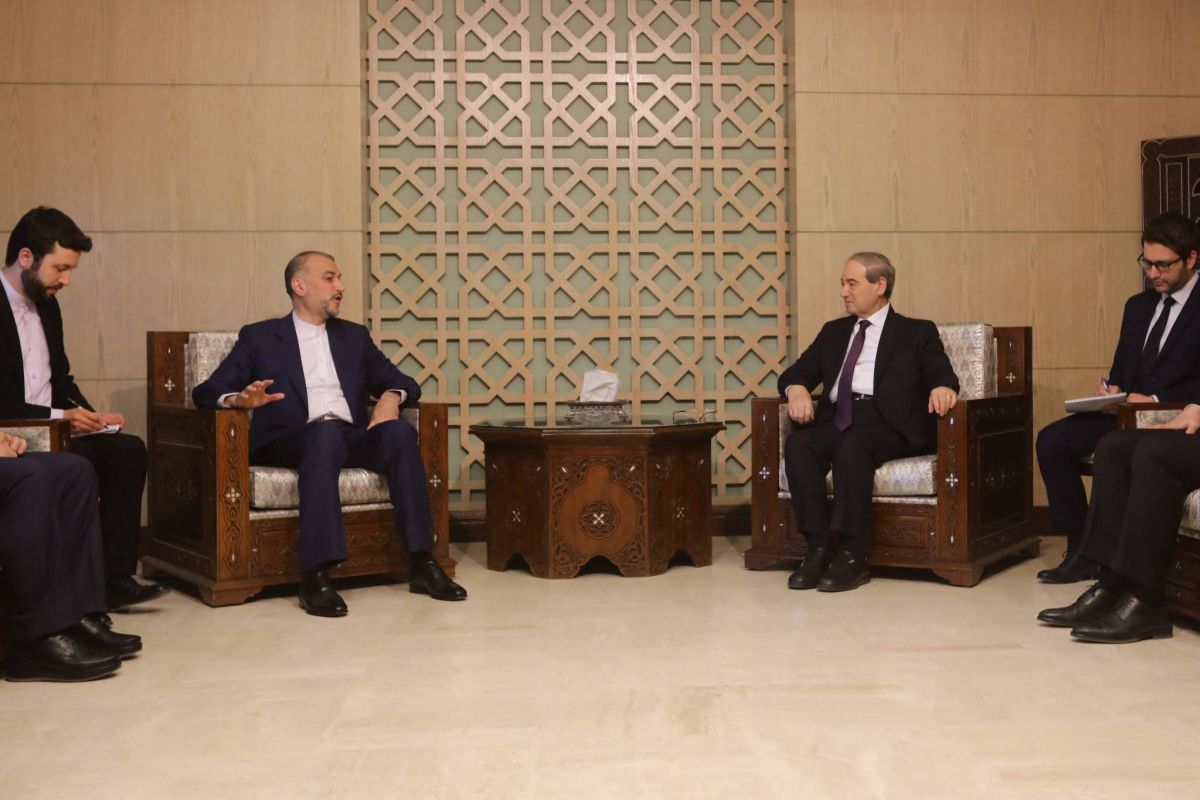 Iran foreign minister in Syria after consulate strike blamed on Israel Iran foreign minister in Syria after consulate strike blamed on Israel