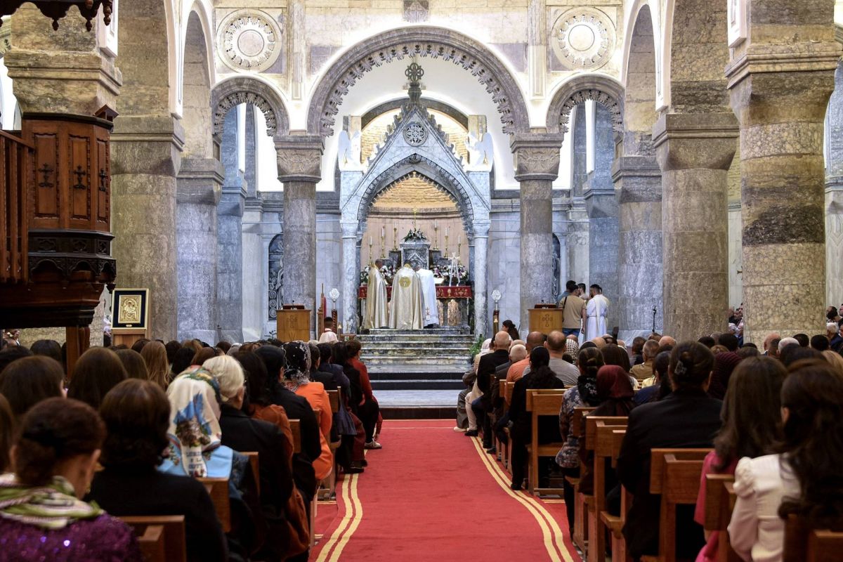 Une église de Mossoul restaurée une décennie après les exactions de l'EI Une église de Mossoul restaurée une décennie après les exactions de l'EI