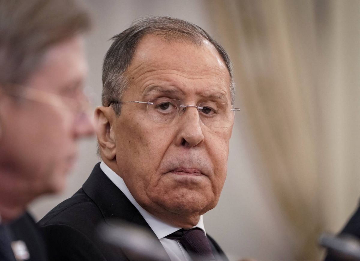 Le chef de la diplomatie russe Sergueï Lavrov est arrivé en Chine