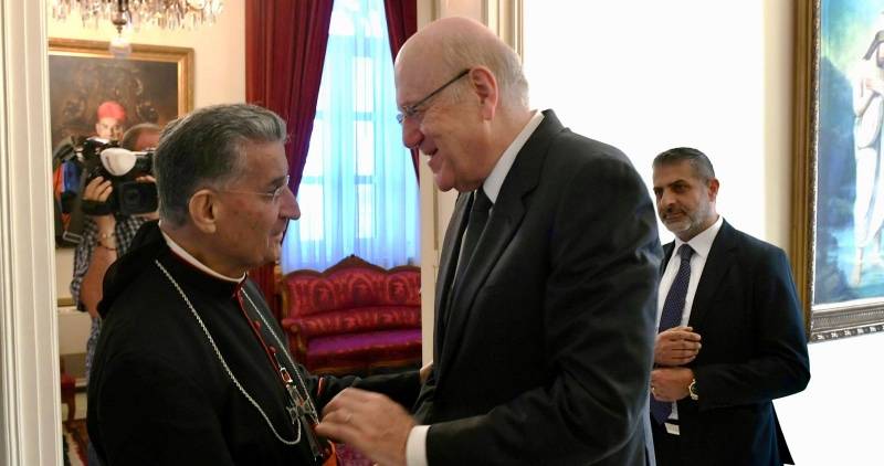 'Most Syrians' in Lebanon will be 'deported,' Mikati says from Bkirki