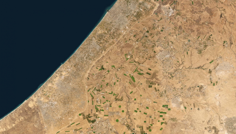 En carte : l'ampleur des destructions dans la zone tampon imposée par Israël à Gaza