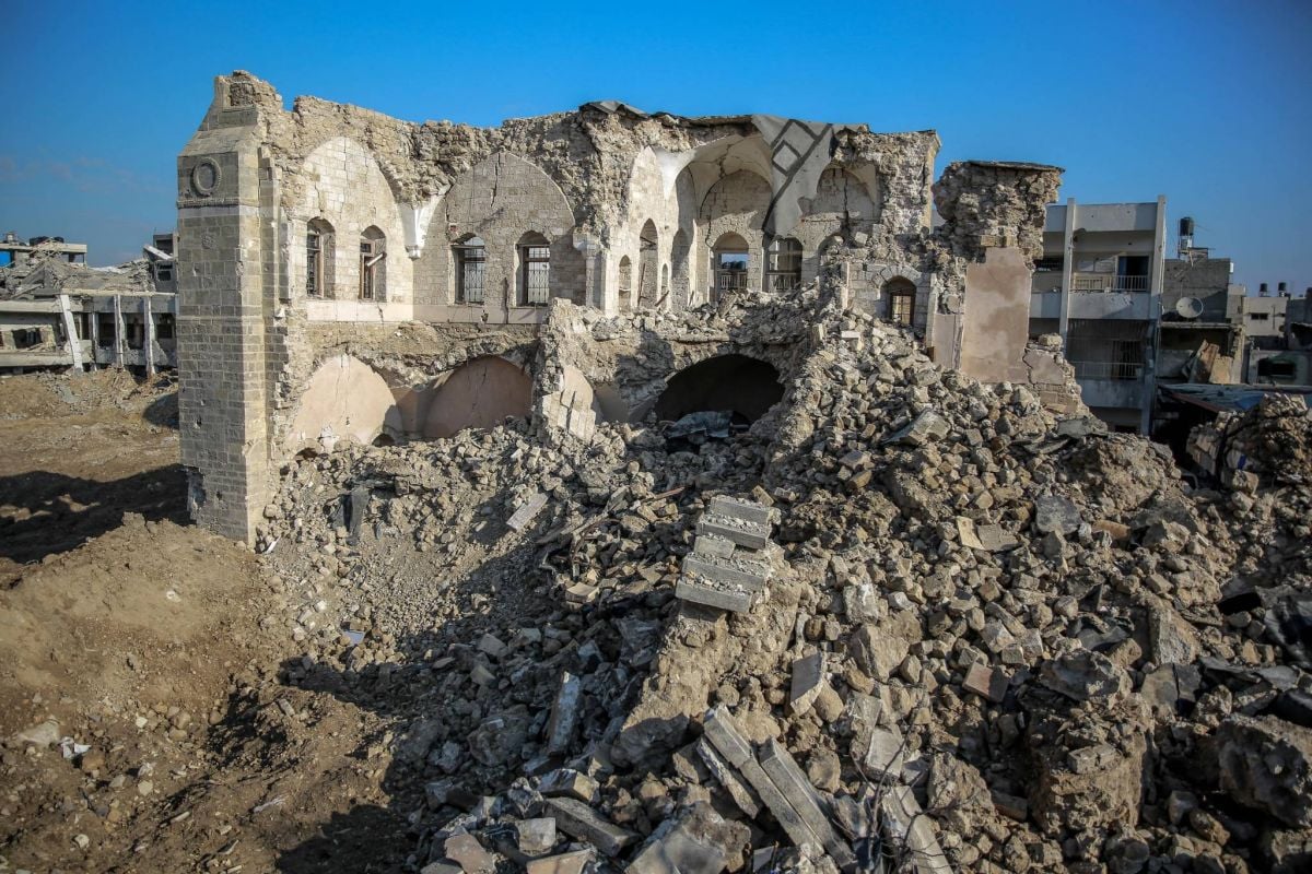 Gaza's historic treasures saved by 'irony of history'