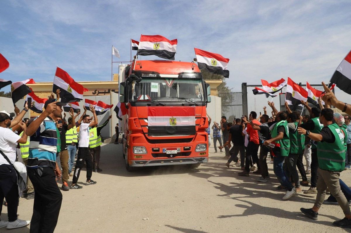 From crisis-struck Lebanon to devasted Gaza: 2000 tonnes of aid via Egypt's Arish port From crisis-struck Lebanon to devasted Gaza: 2000 tonnes of aid via Egypt's Arish port