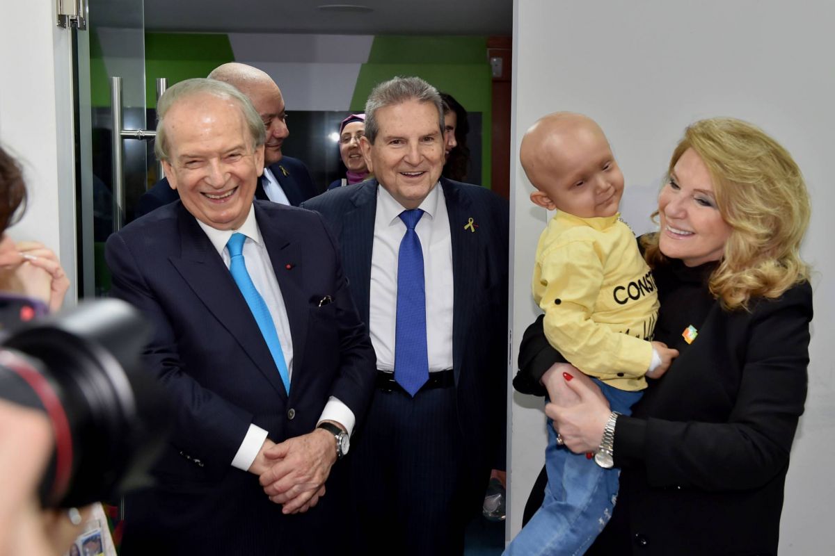 Leila Solh Hamadé au chevet des jeunes patients du CCCL Leila Solh Hamadé au chevet des jeunes patients du CCCL