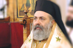 Greek Orthodox Archbishop of Aleppo Boulos Yazigi. Eponymous Facebook group photo