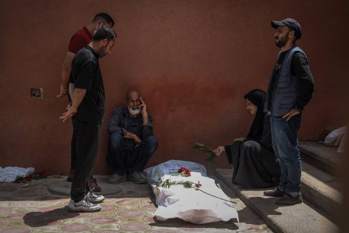 Health ministry in Gaza says war death toll at 34,356
