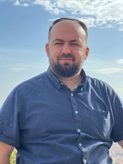 Jamil Diarbakerli, executive director of the Assyrian Observatory for Human Rights and nephew of Archbishop Youhanna Ibrahim. Photo JD