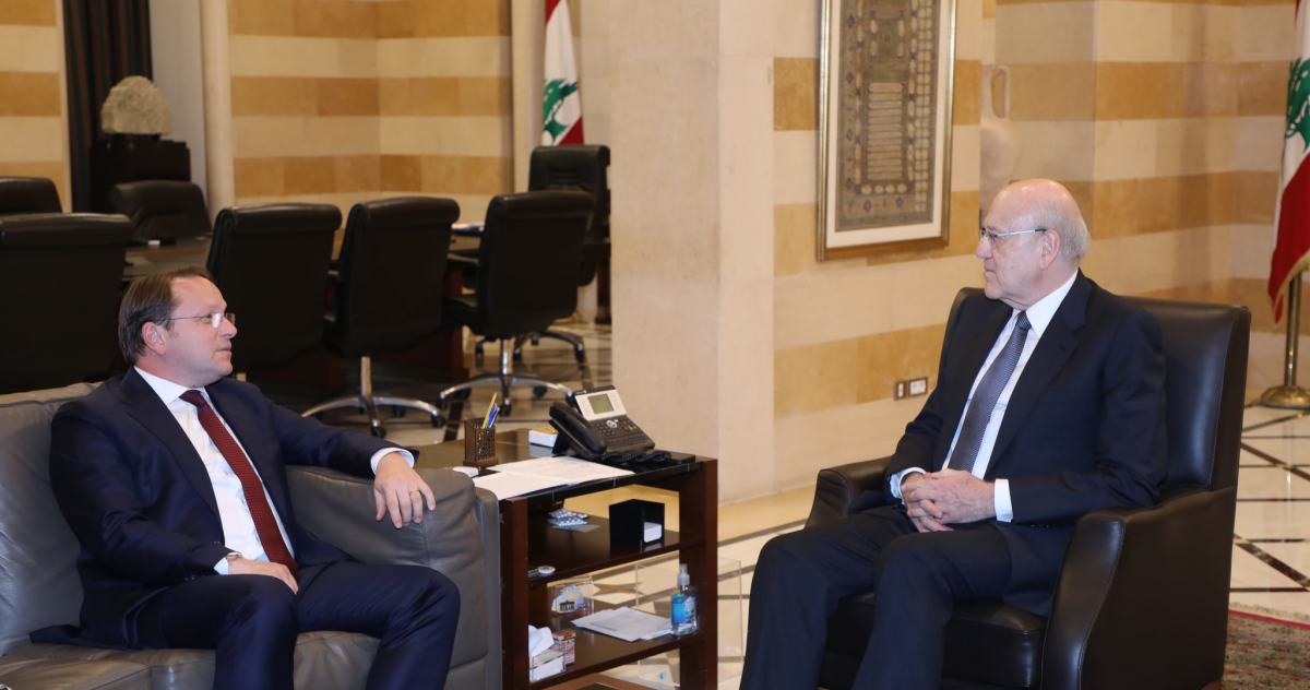 Mikati : L'aide de l'UE devrait être orientée vers le rapatriement des réfugiés syriens Mikati : L'aide de l'UE devrait être orientée vers le rapatriement des réfugiés syriens