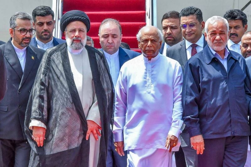 Le président iranien arrive au Sri Lanka sans son ministre recherché par l'Argentine