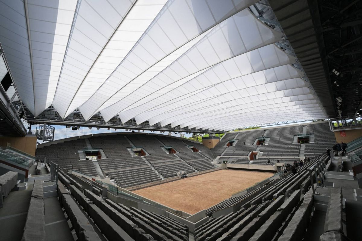 Roland-Garros: le toit du Lenglen et Nadal au coeur de l'édition 2024