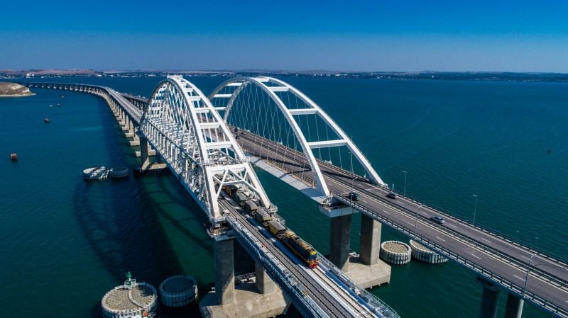 Avec ses 19 kms, le pont de Crimée est le plus long et le plus dangereux d’Europe
