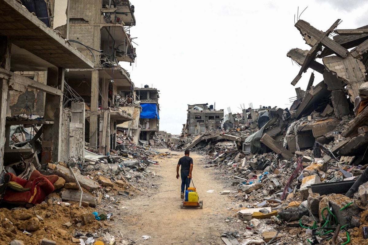Health ministry in Gaza says war death toll at 34,789