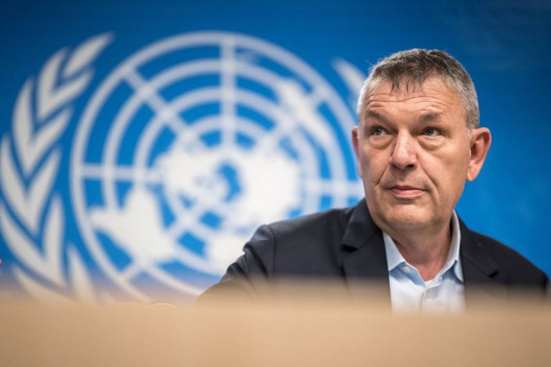UNRWA chief says again barred entry to Gaza by Israel