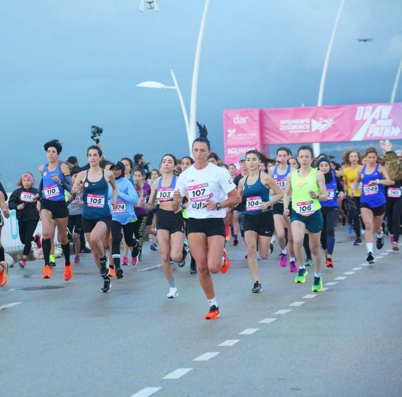 Why was the Beirut Women's Race canceled?